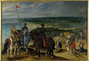 Battle Scene, 1601-15 by Sebastien Vrancx