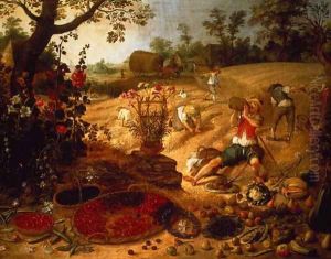 An allegory of Summer by Sebastien Vrancx