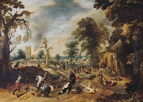 Pillage of a Village - view 1