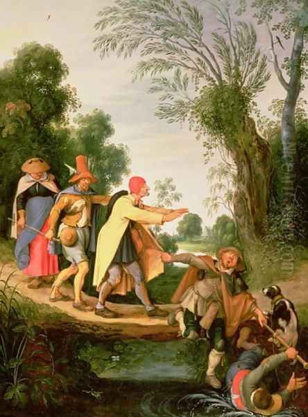 The Blind Leading the Blind by Sebastien Vrancx