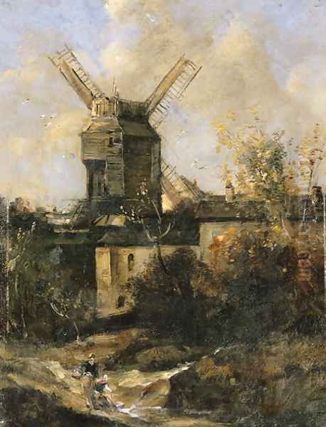 The Moulin de la Galette, Montmartre, 1861 - view 1