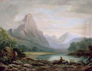 A Welsh Valley, 1819 by John Varley