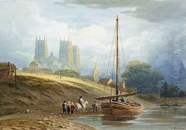 York Minster from near the Ship Builders - view 1