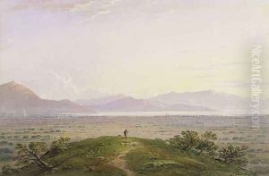 The Plains of Marathon, 1834 by John Varley