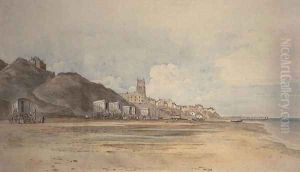 The Beach at Cromer, Norfolk by John Varley
