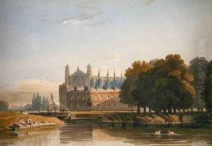 Eton from Crown Corner, 1809 by John Varley