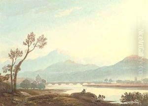 View of Dolgellau, North Wales