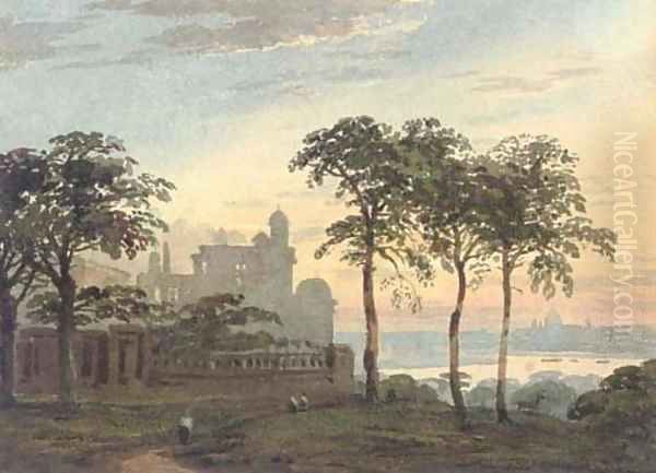 London from Greenwich Observatory - view 1