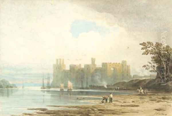 Caernarvon Castle, North Wales - view 1