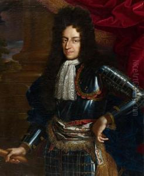 Portrait Of The Future King William Iii Of Greatbritain.1674/1677. - view 1
