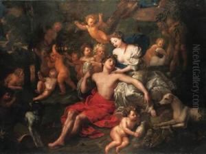 Diana And Endymion by Benedetto Gennari