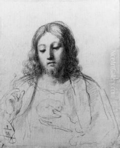 Christ Blessing: Study For A Last Supper