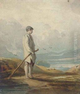 A shepherd boy lost in thought