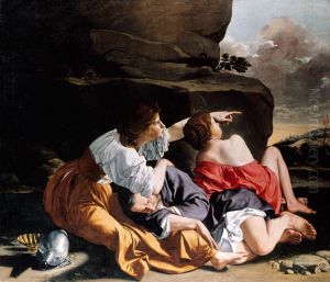 Lot And His Daughters by Orazio Gentileschi