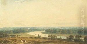 The Thames from Richmond by John Varley