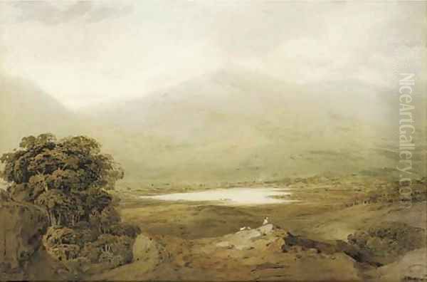View of Snowdon, North Wales - view 1