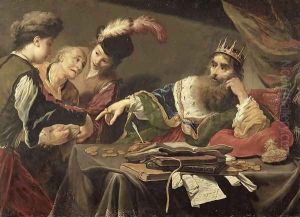 Croesus Receiving a Tribute from a Lydian Peasant, 1629 by Claude Vignon