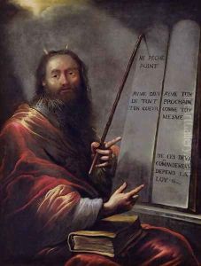 Moses and the Tablets of the Law 2