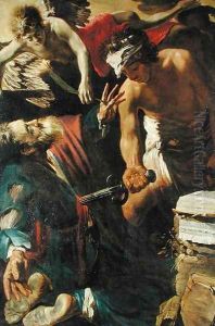 The Martyrdom of St. Matthew, 1617