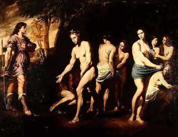 Diana and her Nymphs Surprised by Actaeon - view 1