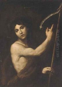 Saint John the Baptist by Andrea Vaccaro