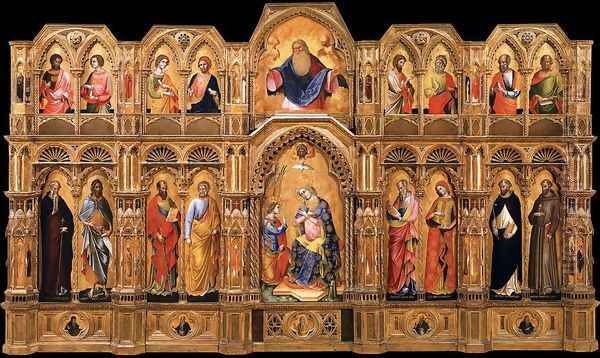 Lion Polyptych 1357 - view 1