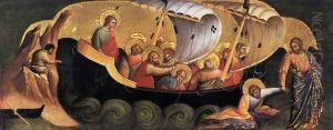 Christ Rescuing Peter from Drowning c 1370