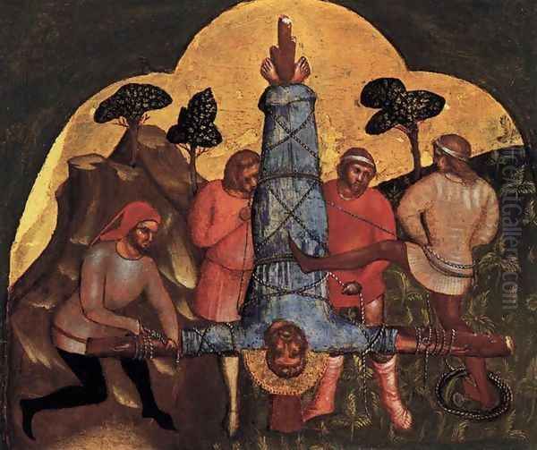 Crucifixion of Peter c 1370 - view 1