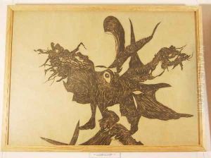 Eye with Root Single-eyed 1940 by Lajos Vajda