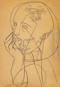 Friends 1937 by Lajos Vajda