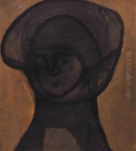 Black Icon 1936 by Lajos Vajda