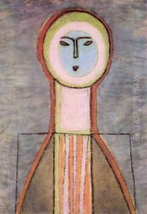 Girl Icon 1936 by Lajos Vajda