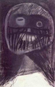 Monsters Head 1938 by Lajos Vajda