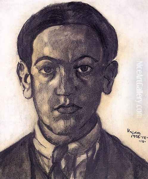 Self-portrait with Necktie 1925 - view 1