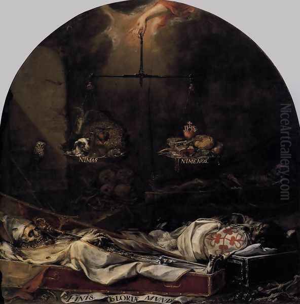 Finis Gloriae Mundi 1670-72 by Juan De Valdes Leal