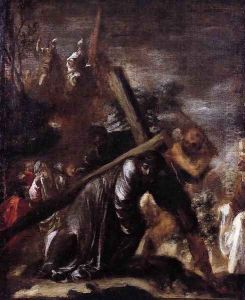 Carrying the Cross by Juan De Valdes Leal