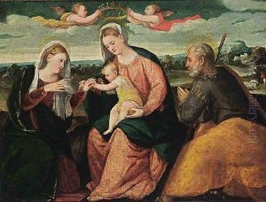 The Mystic Marriage of St Catherine c. 1545