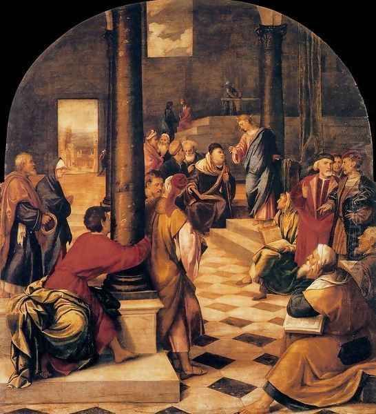 Christ among the Doctors - view 1