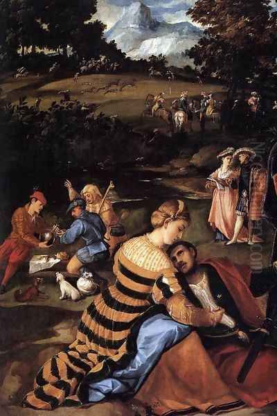 The Finding of Moses (detail) - view 1