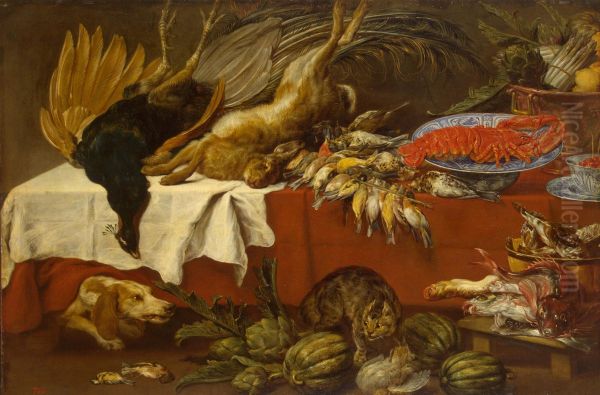 Still-Life with Dead Game and Lobster - view 1
