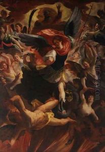 The Archangel Michael Vanquishing the Devil by Antonio Maria Viani