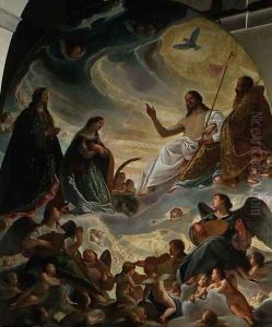 The Glorification of St. Ursula and St. Margaret by Antonio Maria Viani