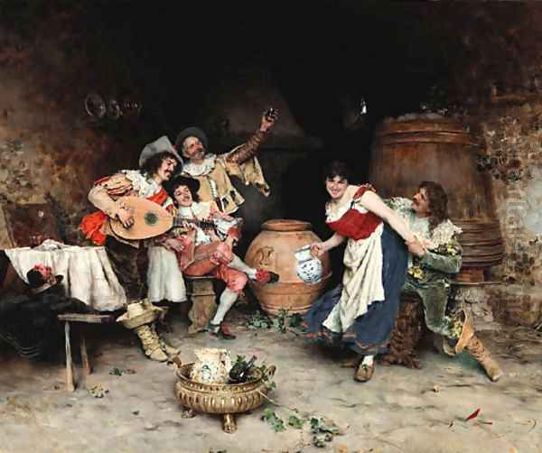 Merriment in the tavern - view 1