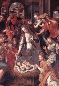 Scene from the Life of the Virgin c. 1600 by Maarten de Vos