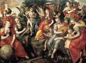 Allegory of the Seven Liberal Arts 1590 by Maarten de Vos