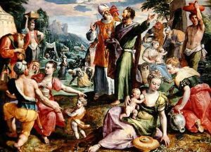 The Gathering of Manna, 1602