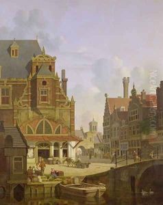 Street Scene by Jan Hendrik Verheyen