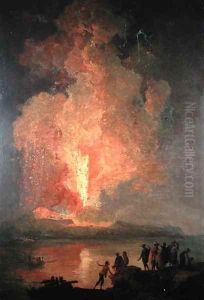 Mount Vesuvius Erupting