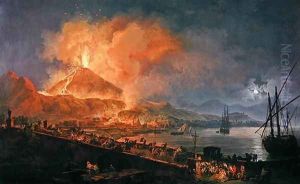 Eruption of Vesuvius in 1771 by Pierre-Jacques Volaire