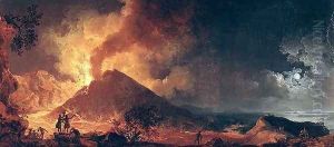 The Eruption of Mount Vesuvius in 1771 by Pierre-Jacques Volaire